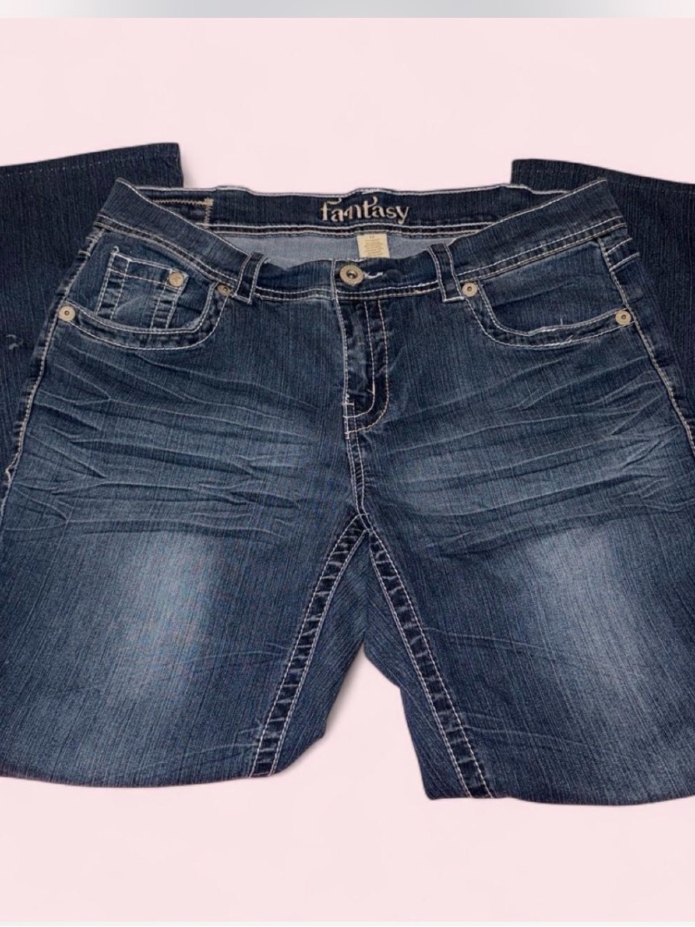Fantasy Women's Dark Blue Stretch Jeans